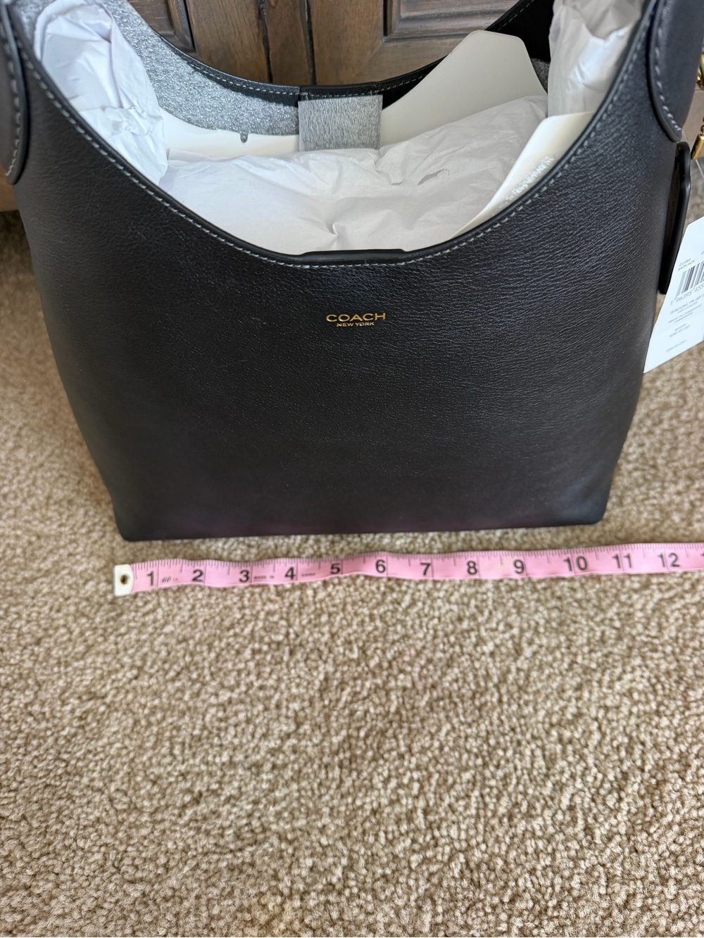 SOLD***Authentic Coach Brooklyn SB 28 in Black with Coach 2 in 1 Black - Picture 4 of 13